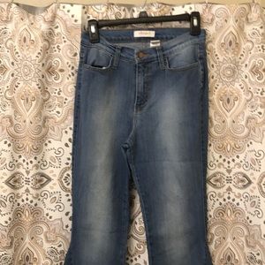 Vibrant Jeans bellbottoms legs